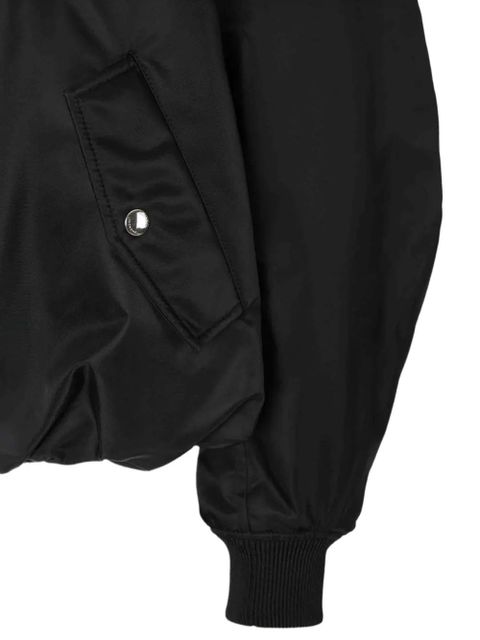 Givenchy high collar flap pocket coat - Black