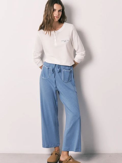 women'secret spodnie piżamowe damskie bawełniane - zdjęcie produktu nr 1