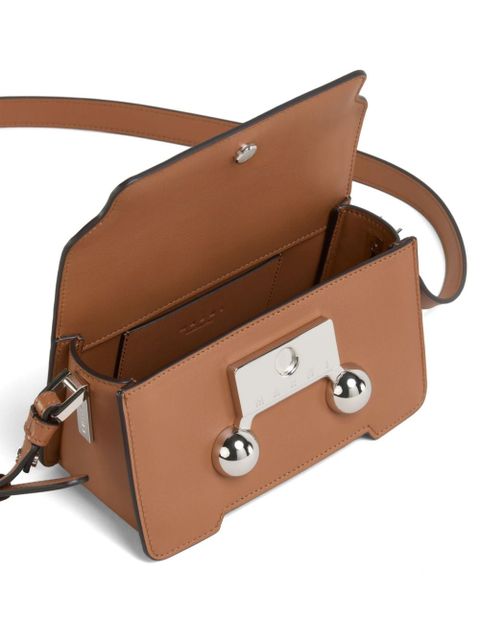 Marni mini Trunkaroo shoulder bag - Brown