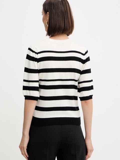 Twinset sweter z domieszką kaszmiru damski kolor czarny lekki 252TP3090