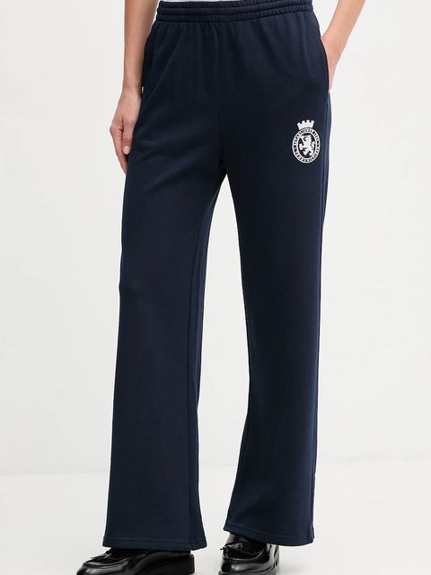 Tommy Hilfiger spodnie dresowe damskie kolor granatowy z aplikacją UW0UW06081 - zdjęcie produktu nr 1