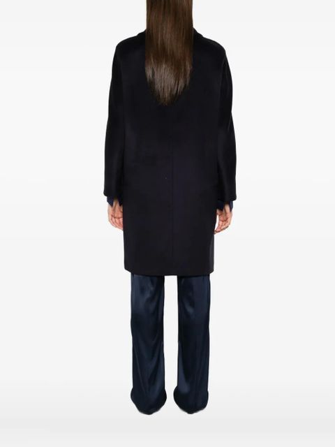 Max Mara double-breasted wool coat - Blue