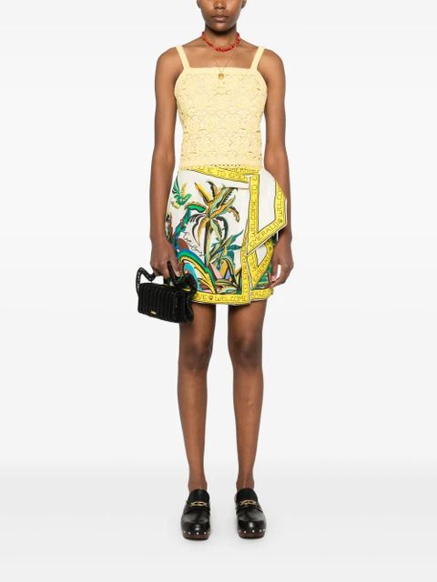 ALEMAIS Day Dream mini skirt - Neutrals