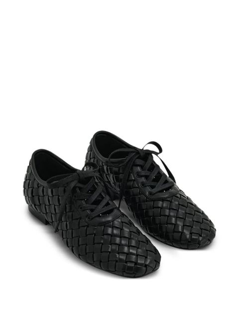 JW Pei Kayla woven oxford shoes - Black - zdjęcie produktu nr 2