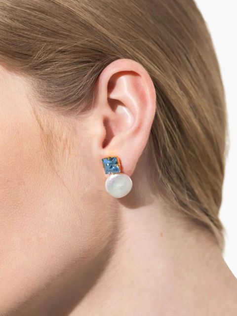Jennifer Behr Junia earrings - Blue - zdjęcie produktu nr 2