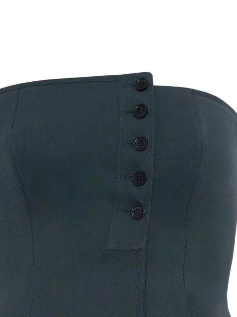 Jean Paul Gaultier asymmetric strapless top - Black - zdjęcie produktu nr 2