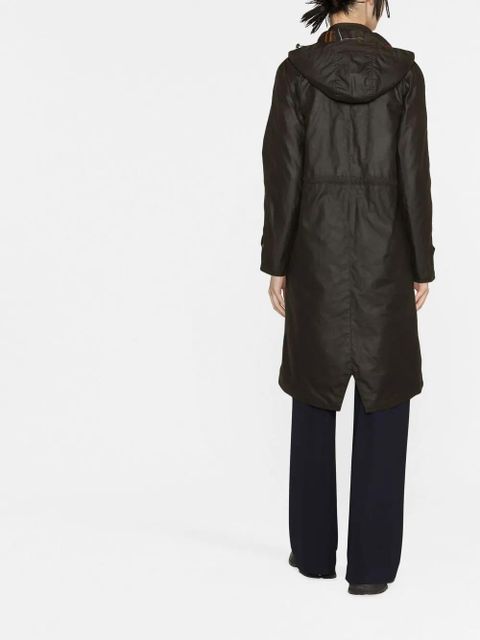 Barbour Long Cannich wax coat - Green