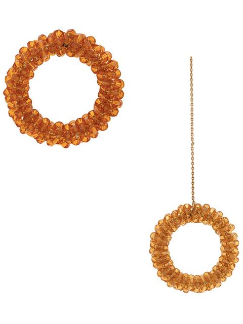 Jacquemus Les Boucles drop earrings - Orange - zdjęcie produktu nr 1
