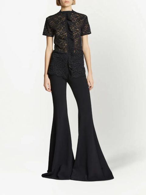 Proenza Schouler stretch lace top - Black - zdjęcie produktu nr 2
