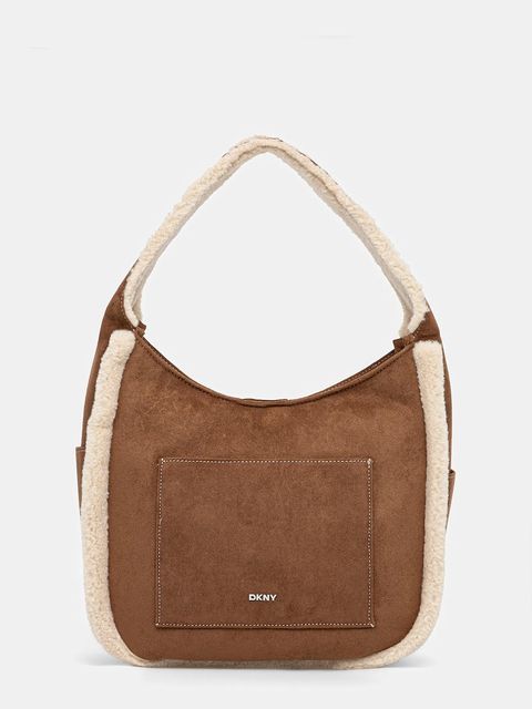 Dkny torebka CAPSULE kolor brązowy R53CDM65 - zdjęcie produktu nr 1