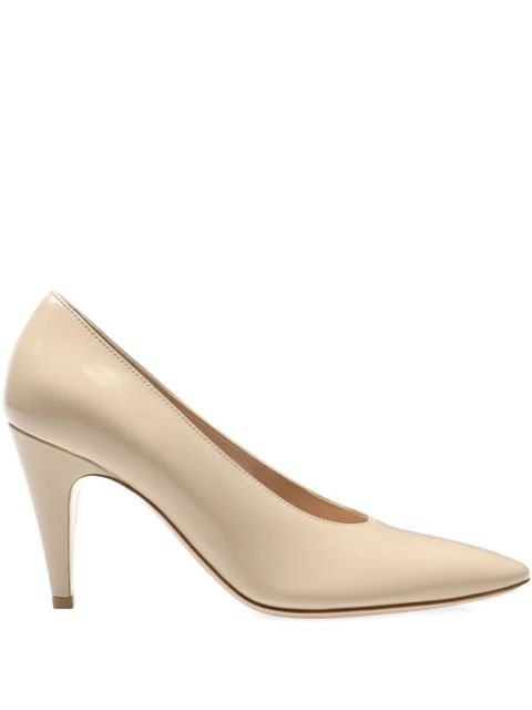 Gianvito Rossi 85mm Amelia pumps - Neutrals - zdjęcie produktu nr 1