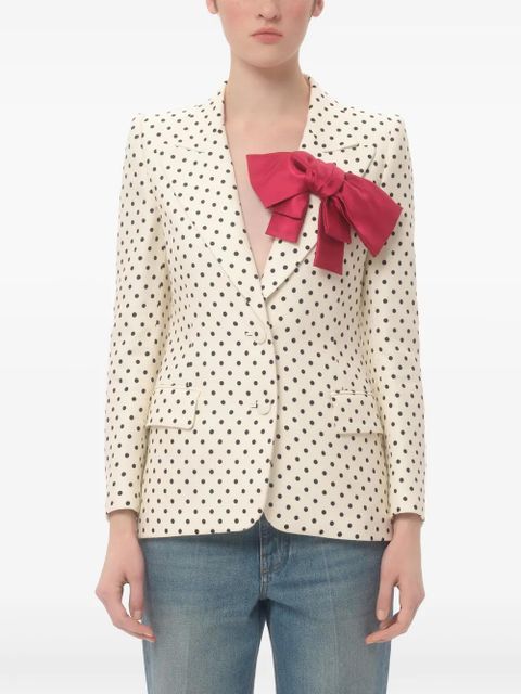 Valentino Garavani Supergran Plusdepois-print blazer - Neutrals - zdjęcie produktu nr 2