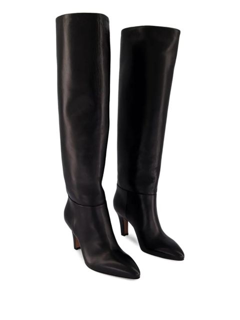 Paris Texas Elsa leather boots - Black