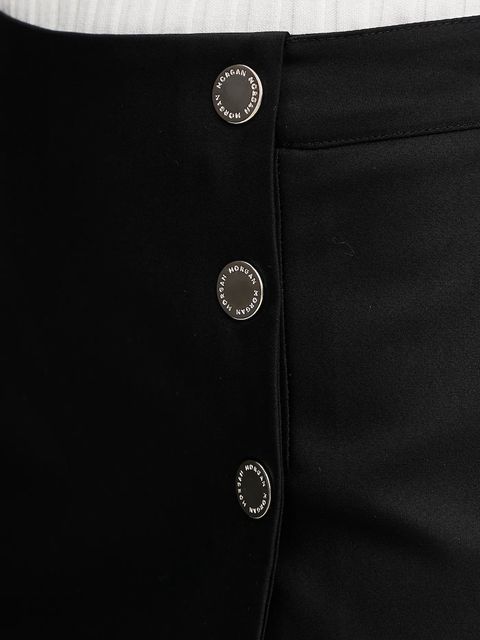 Morgan szorty SHICK damskie kolor czarny wzorzyste high waist SHICK