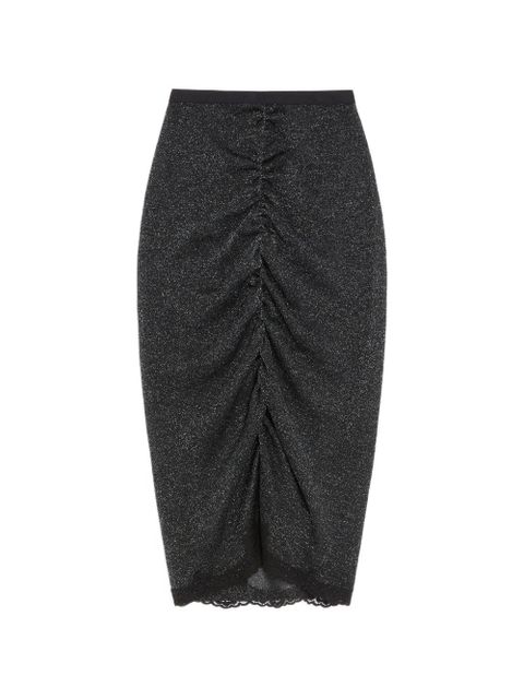 Valentino Garavani lurex knit skirt - Black - zdjęcie produktu nr 1