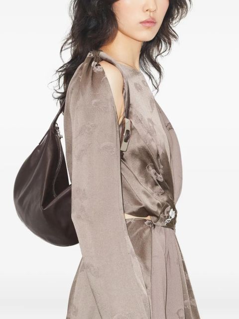 Tory Burch small Balloon zip leather shoulder bag - Brown - zdjęcie produktu nr 2