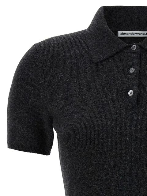 Alexander Wang short-sleeve mini dress - Grey