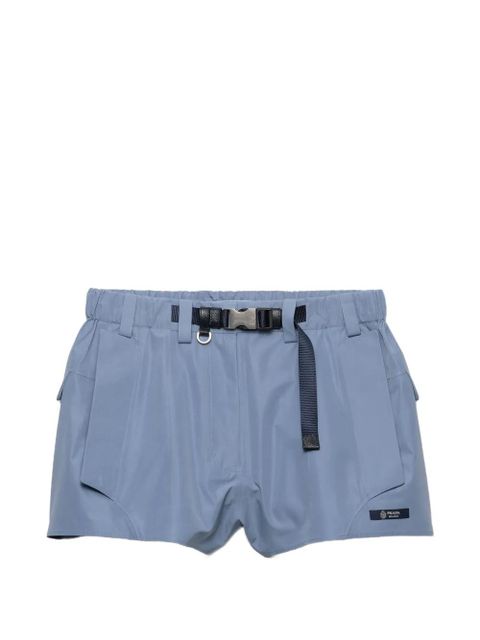 Prada belted shorts - Blue - zdjęcie produktu nr 1