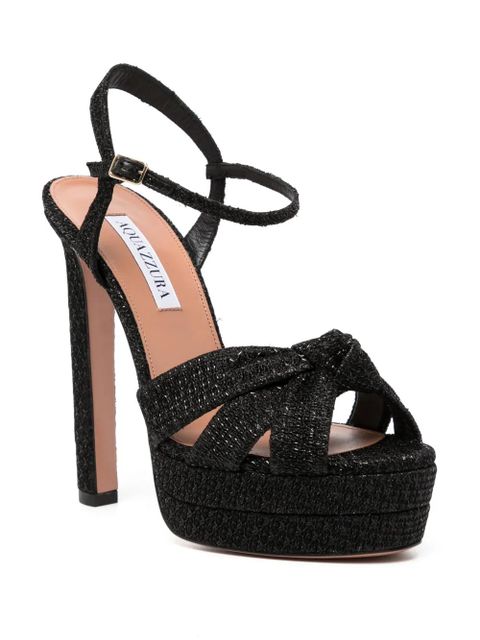 Aquazzura 140mm Nina sandals - Black - zdjęcie produktu nr 2
