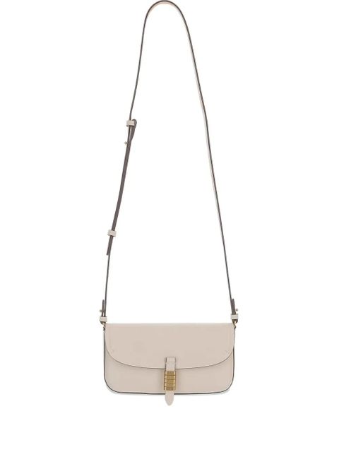 PINKO flap-closure leather shoulder bag - White - zdjęcie produktu nr 1