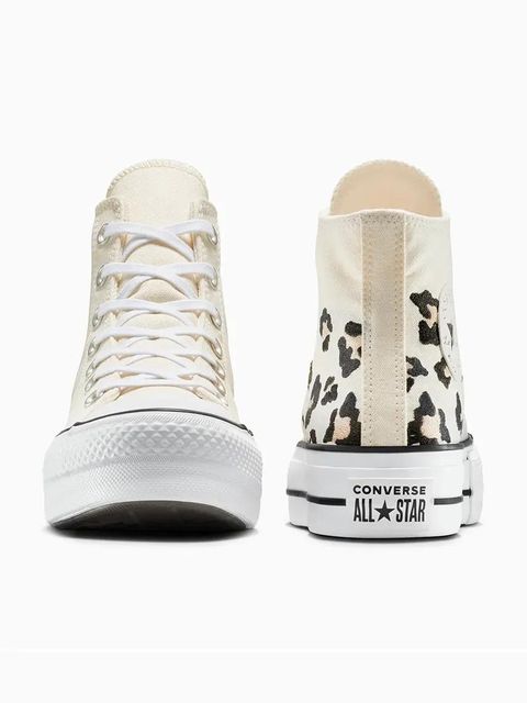 Converse trampki Chuck Taylor All Star Lift kolor beżowy A14936C