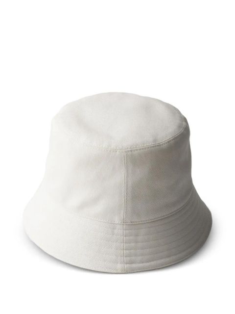 Prada drill bucket hat - Neutrals