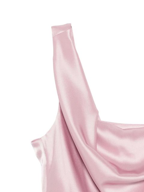 Nanushka cowl-neck top - Pink
