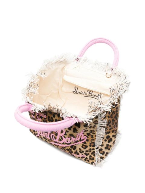 MC2 Saint Barth leopard-print tote bag - Neutrals