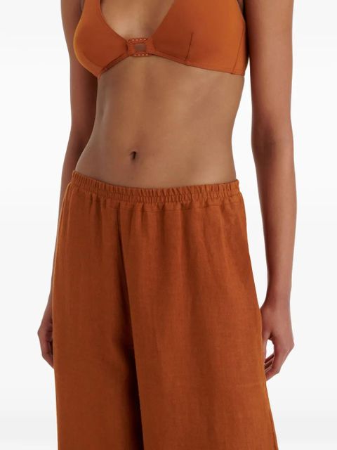 ERES Select wide-leg trousers - Brown