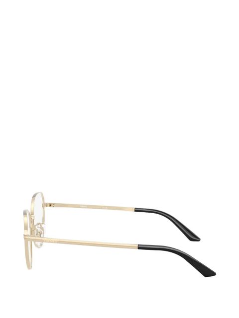 Versace oval-frame glasses - Gold
