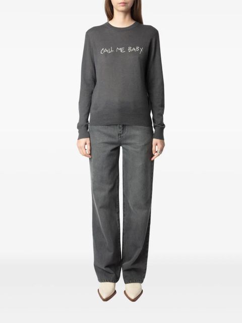 Zadig&Voltaire Pravis jumper - Grey - zdjęcie produktu nr 2