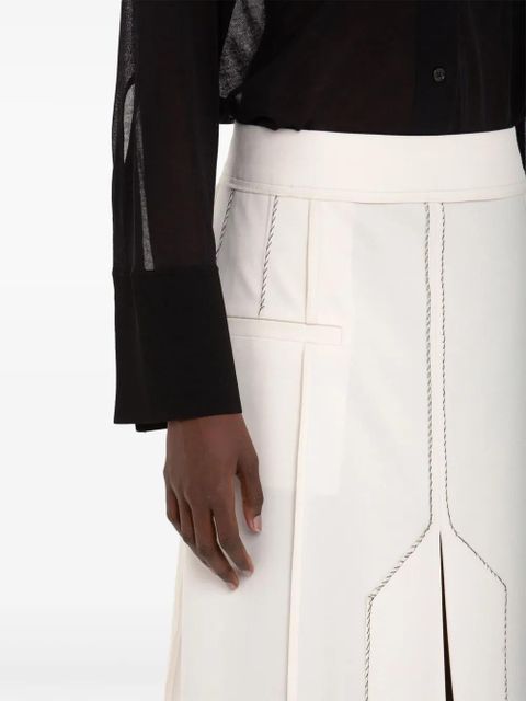 Victoria Beckham pocket-detail shirt - Black