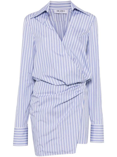 The Attico striped mini dress - White - zdjęcie produktu nr 1