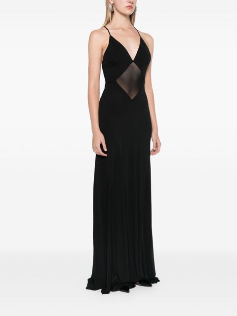 STAUD Fleur gown - Black