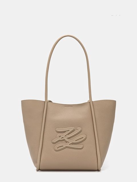 Karl Lagerfeld torebka shopper damska skórzana K/AUTOGRAPH - zdjęcie produktu nr 1