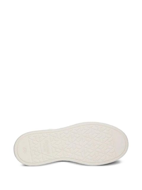 Copenhagen leather panelled platform sneakers - Neutrals