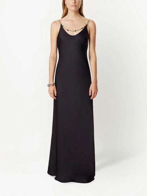 Rabanne chain-link shoulder strap dress - Black - zdjęcie produktu nr 2