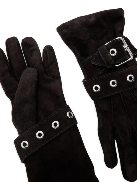 Vivienne Westwood belt buckle gloves - Black