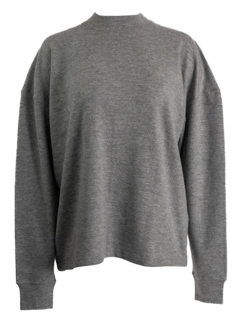 The Row mock-neck sweater - Grey