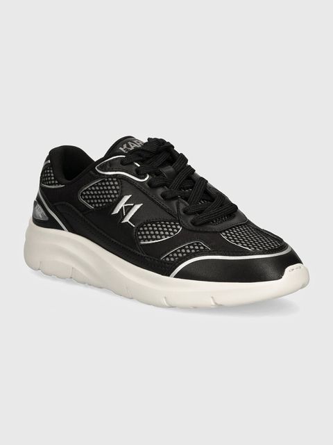 Karl Lagerfeld sneakersy skórzane SERGER kolor czarny KL63620 - zdjęcie produktu nr 1