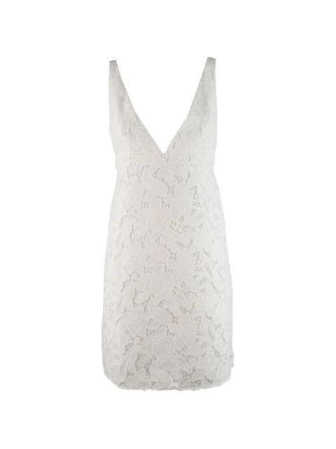Michael Kors floral-lace V-neck dress - White - zdjęcie produktu nr 1