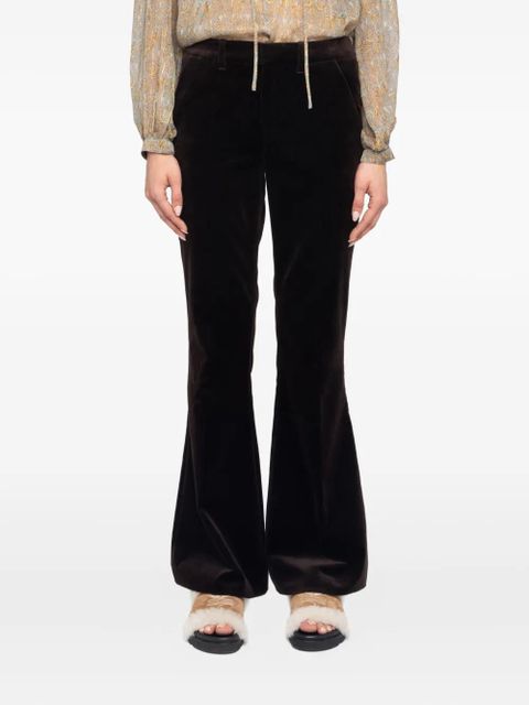 Zadig&Voltaire velvet trousers - Brown