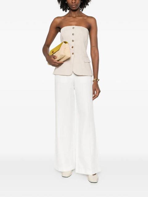 Maje pinstripe trousers - White - zdjęcie produktu nr 2