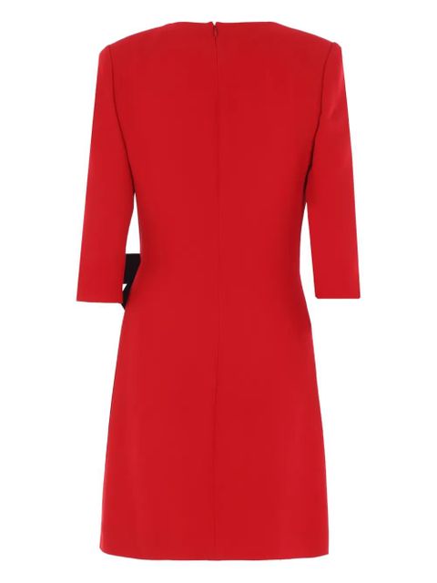 Valentino Garavani bow-detail mini dress - Red