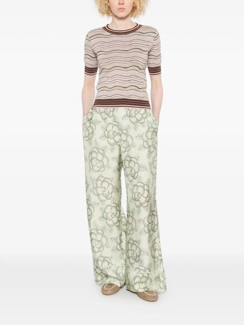 Marni jacquard logo jumper - Pink - zdjęcie produktu nr 2