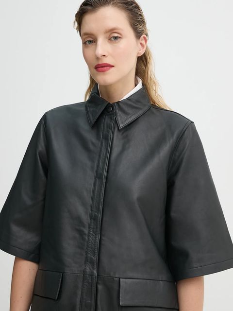 Bruuns Bazaar kurtka skórzana