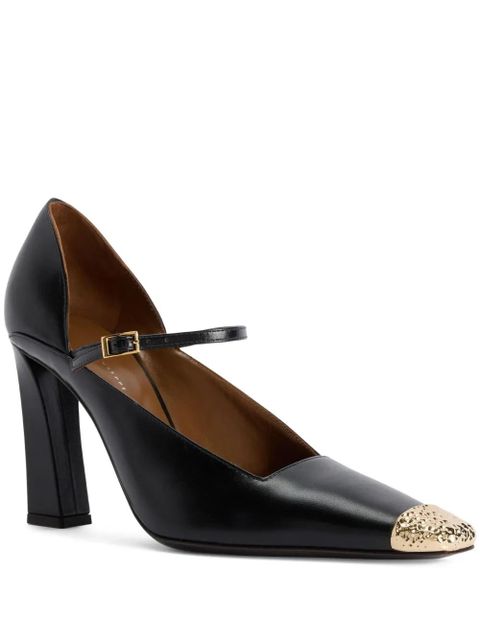 Giuseppe Zanotti leather heeled pumps - Black - zdjęcie produktu nr 1