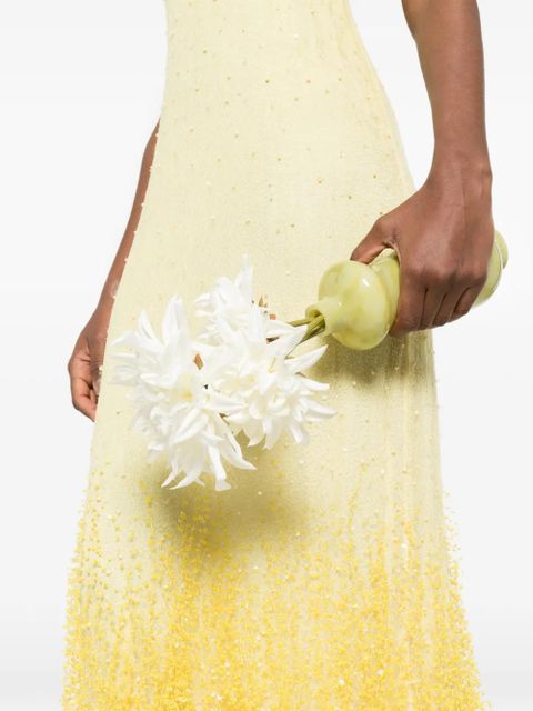 Cult Gaia Dee Dee clutch - Green