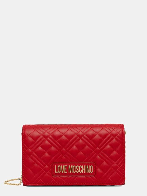 Love Moschino torebka kolor czerwony JC4079PP0NLA0500 - zdjęcie produktu nr 1