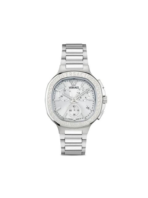 Versace V-Chrono 40mm - Silver - zdjęcie produktu nr 1